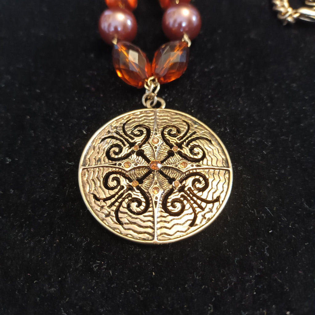 Bijoux Terner Gold Tone Necklace 60cm long