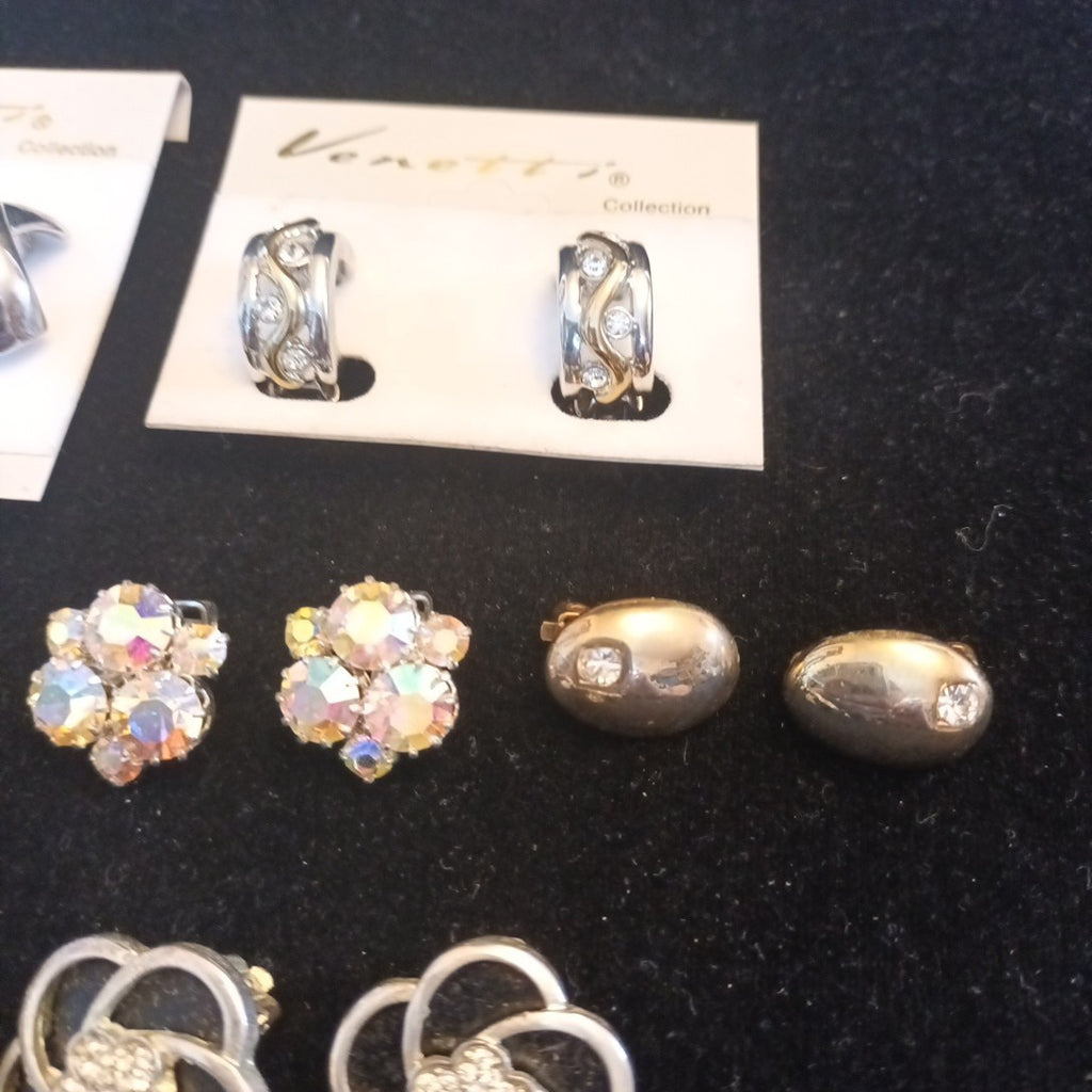 Clip On Earrings Bundle. Costume Jewellery Bundle