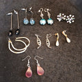 Earrings. Pairs Of Earrings For Pierced Ears. Hoop Dangle. Bundle Joblot