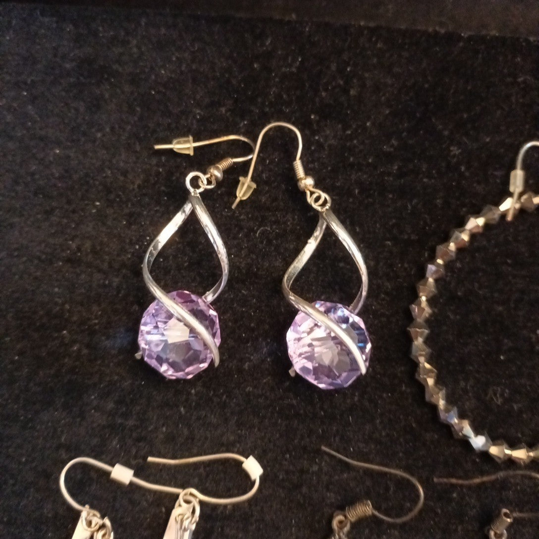 Earrings. Pairs Of Earrings For Pierced Ears. Dangle. Bundle Joblot