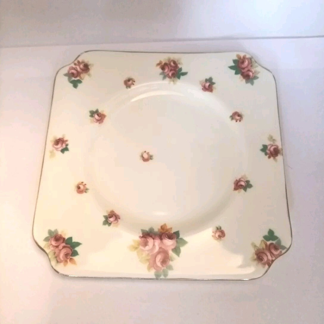 Royal Doulton Pink Roses Side Plate 14.5x14.5cm