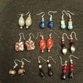 Earrings Bundle Pairs Of Earrings For Pierced Ears. Hoop Dangle Bundle Joblot