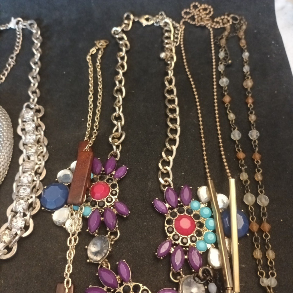Costume Jewellery Necklaces Bracelets Bundle Joblot Mixed Lot