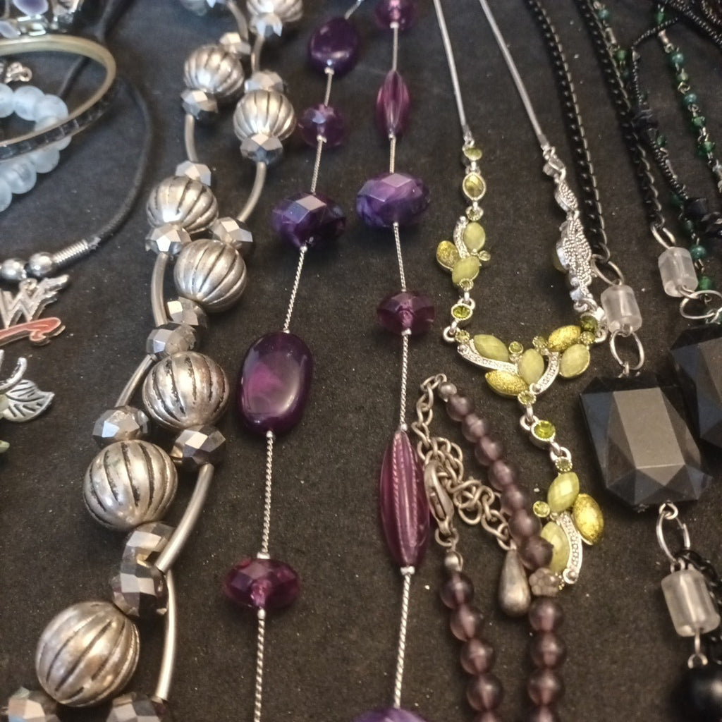 Costume Jewellery Necklaces Bracelets Bundle Joblot Mixed Lot