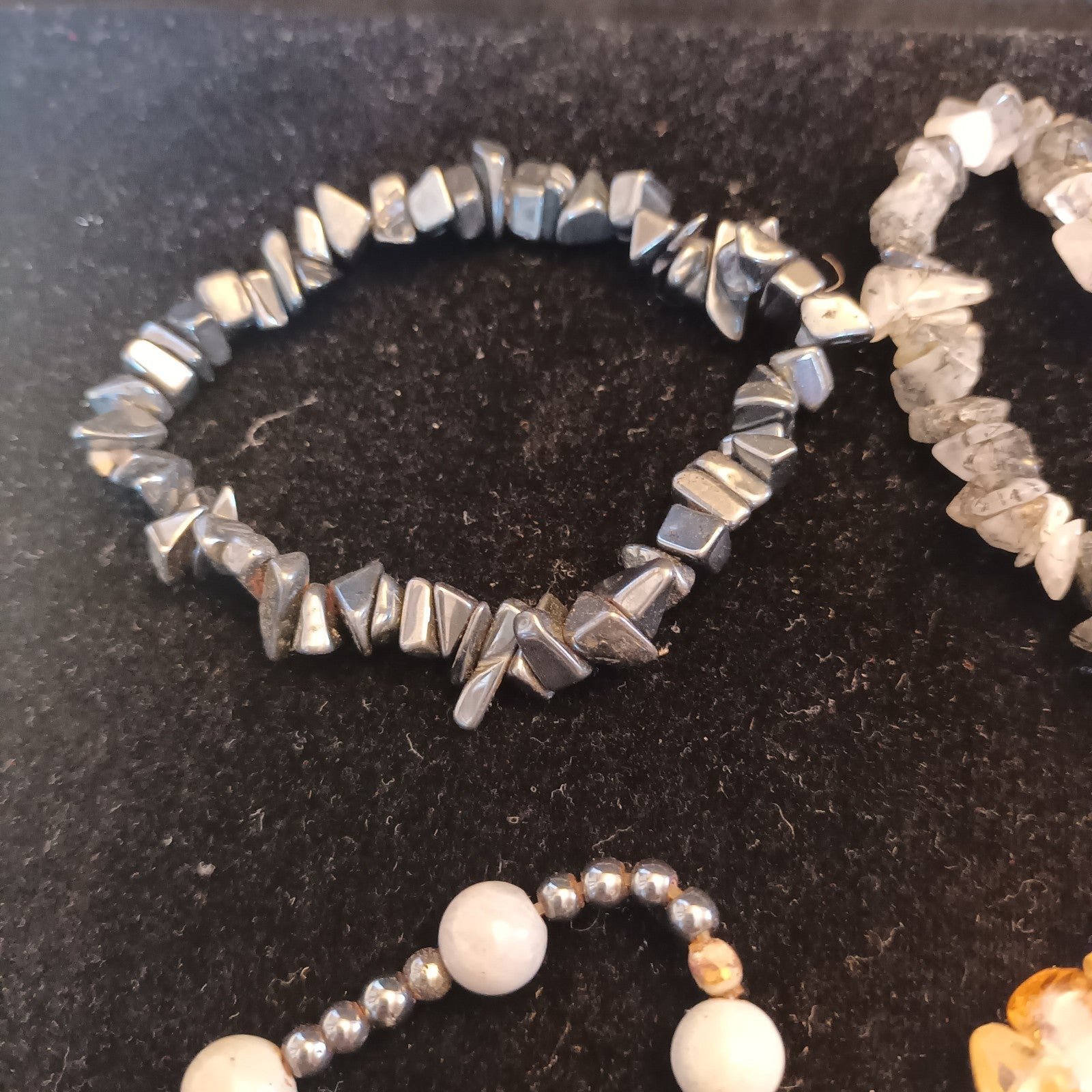 Gemstone Chips Necklaces and Bracelets Bundle Joblot Mixed lot