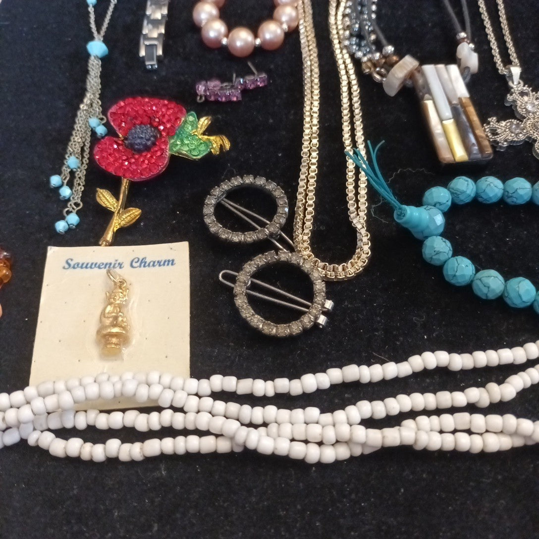 Costume Jewellery Necklaces Bracelets Bundle Joblot Mixed Lot