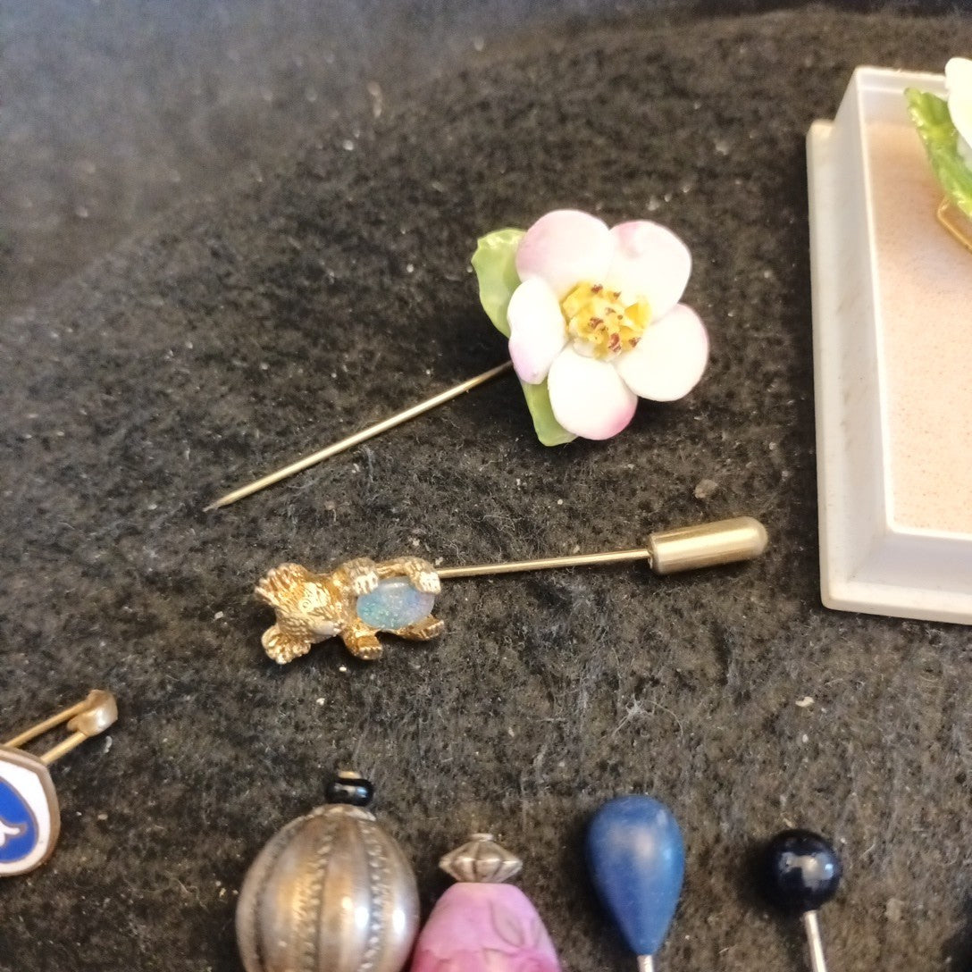 Hat Pins Tie Pins Bundle Joblot Mixed Lot