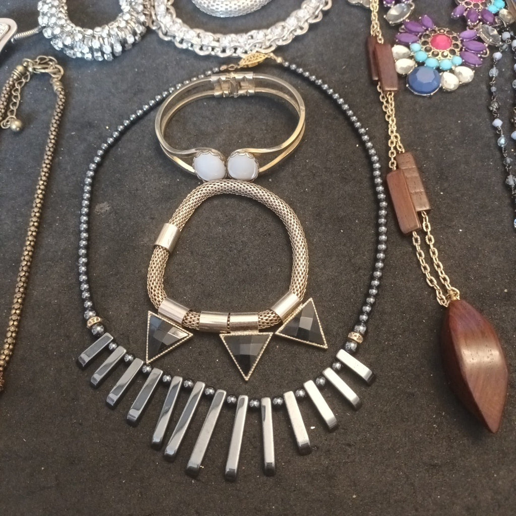 Costume Jewellery Necklaces Bracelets Bundle Joblot Mixed Lot