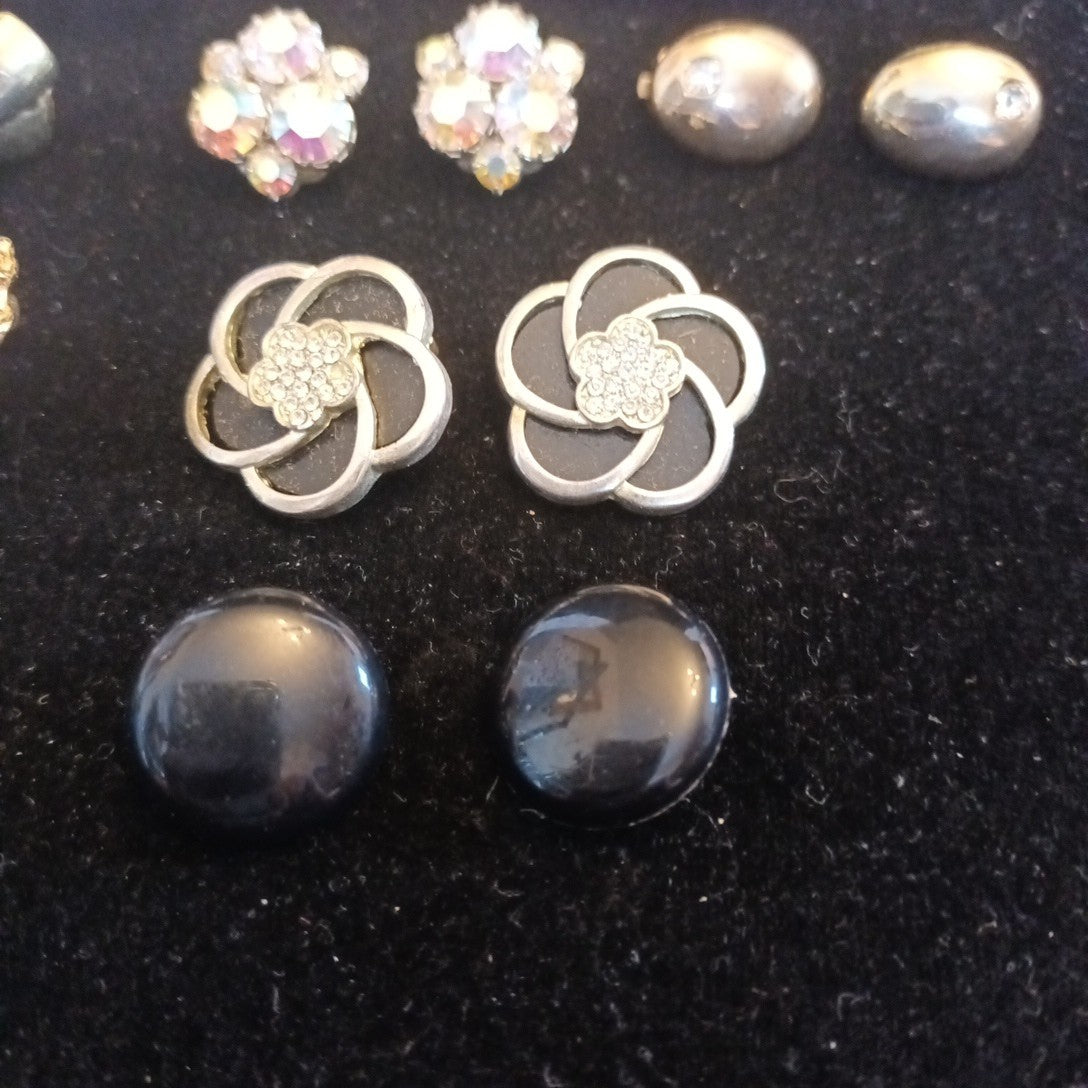 Clip On Earrings Bundle. Costume Jewellery Bundle