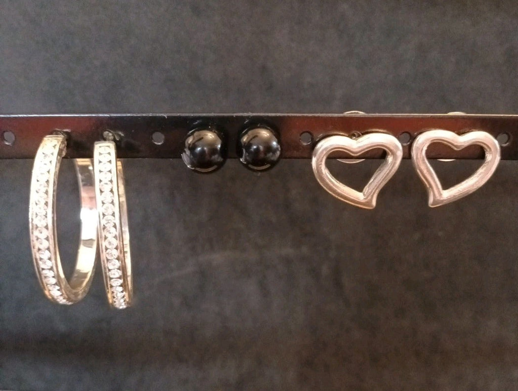 Earrings. Pairs Of Earrings For Pierced Ears. Hoop Dangle. Bundle Joblot