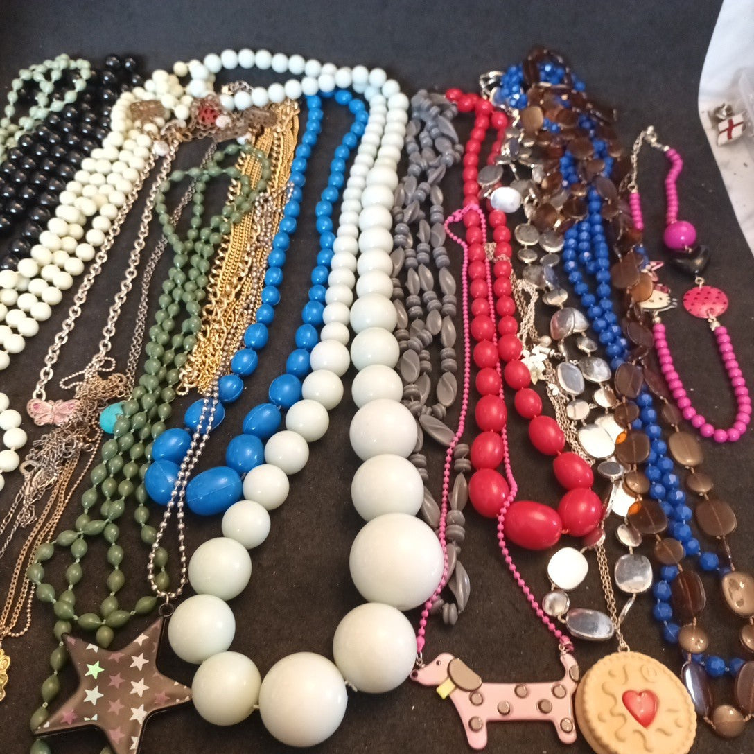 Kids Costume Jewellery Bundle Children's Necklaces Bracelets