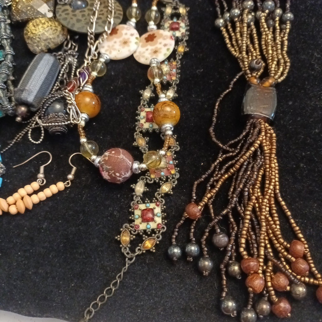 Costume Jewellery Necklaces Bracelets Bundle Joblot Mixed Lot