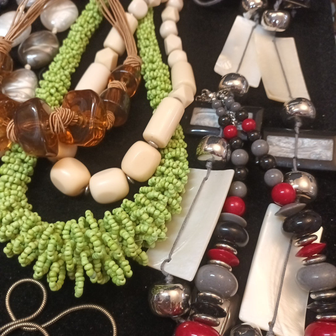 Costume Jewellery Necklaces Bracelets Bundle Joblot Mixed Lot