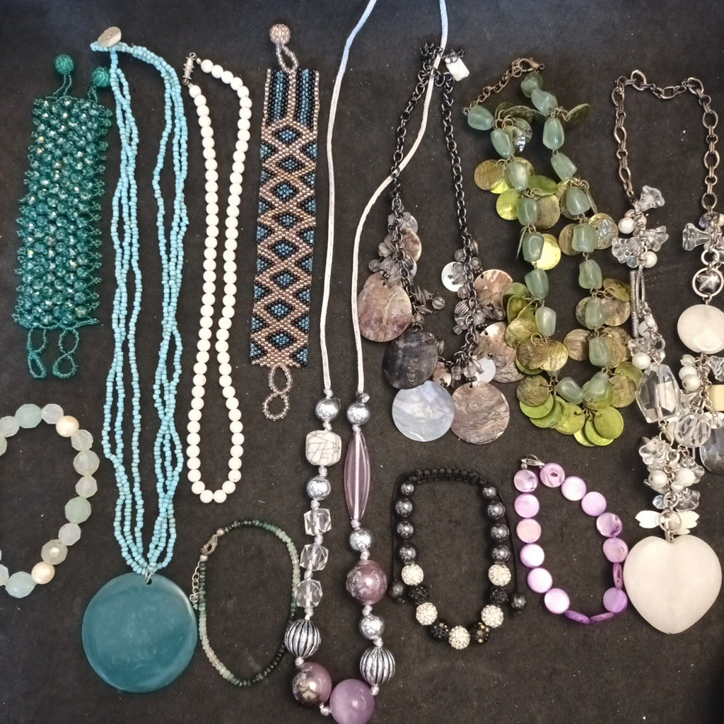 Costume Jewellery Necklaces Bracelets Bundle Joblot Mixed Lot