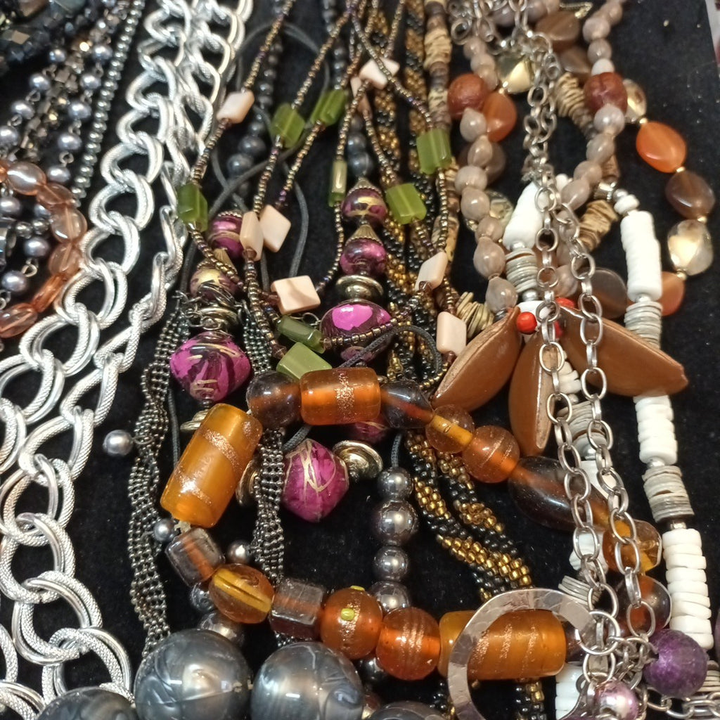 Costume Jewellery Necklaces Bracelets Bundle Joblot Mixed Lot