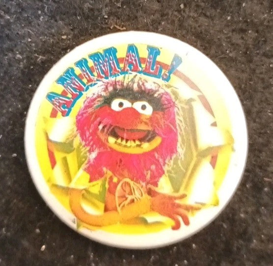 Muppet Show Animal Vintage Pin Badge