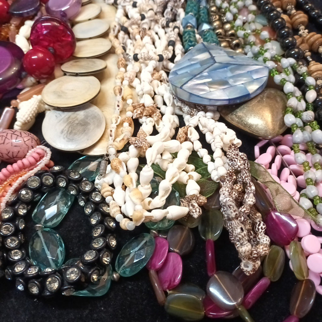 Costume Jewellery Necklaces Bracelets Bundle Joblot Mixed Lot