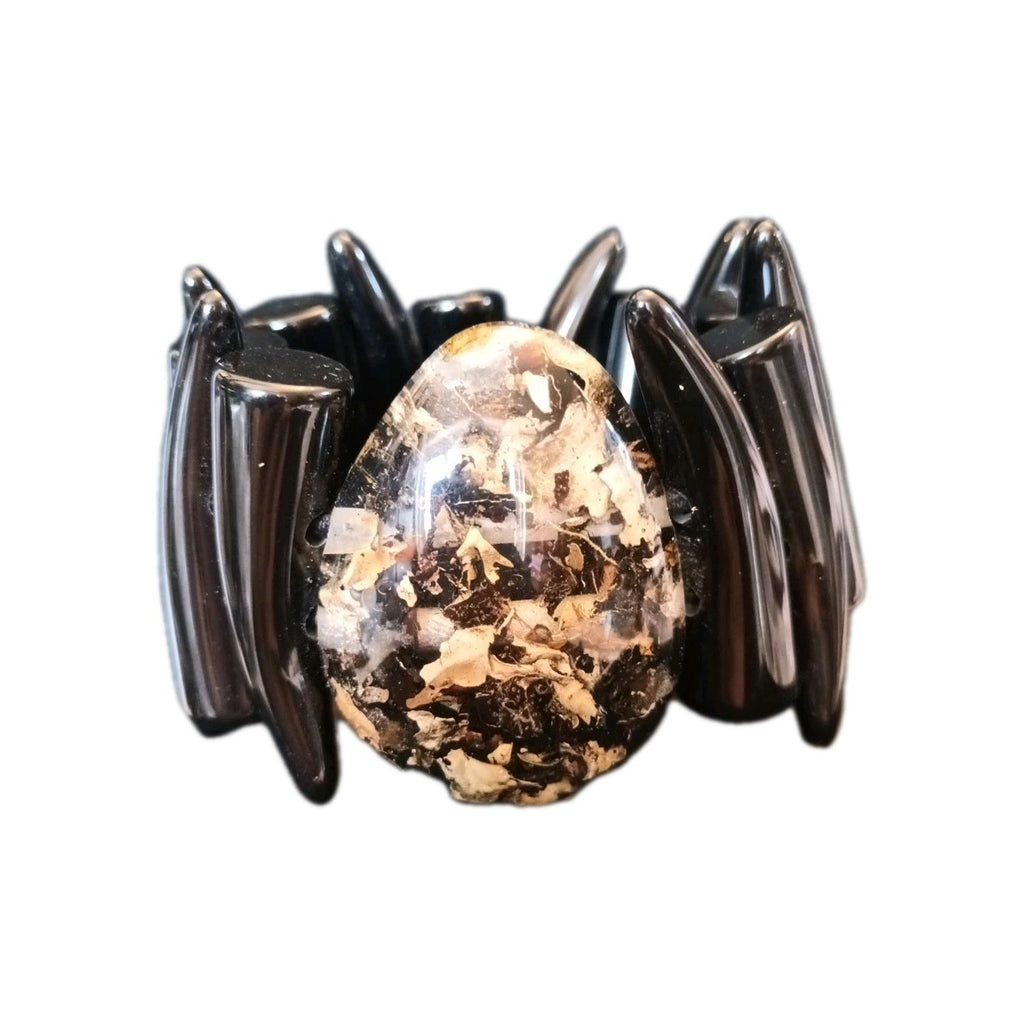 Carlos Sobral Jackie Brazil Signed Safari Tusk Cuff Bracelet