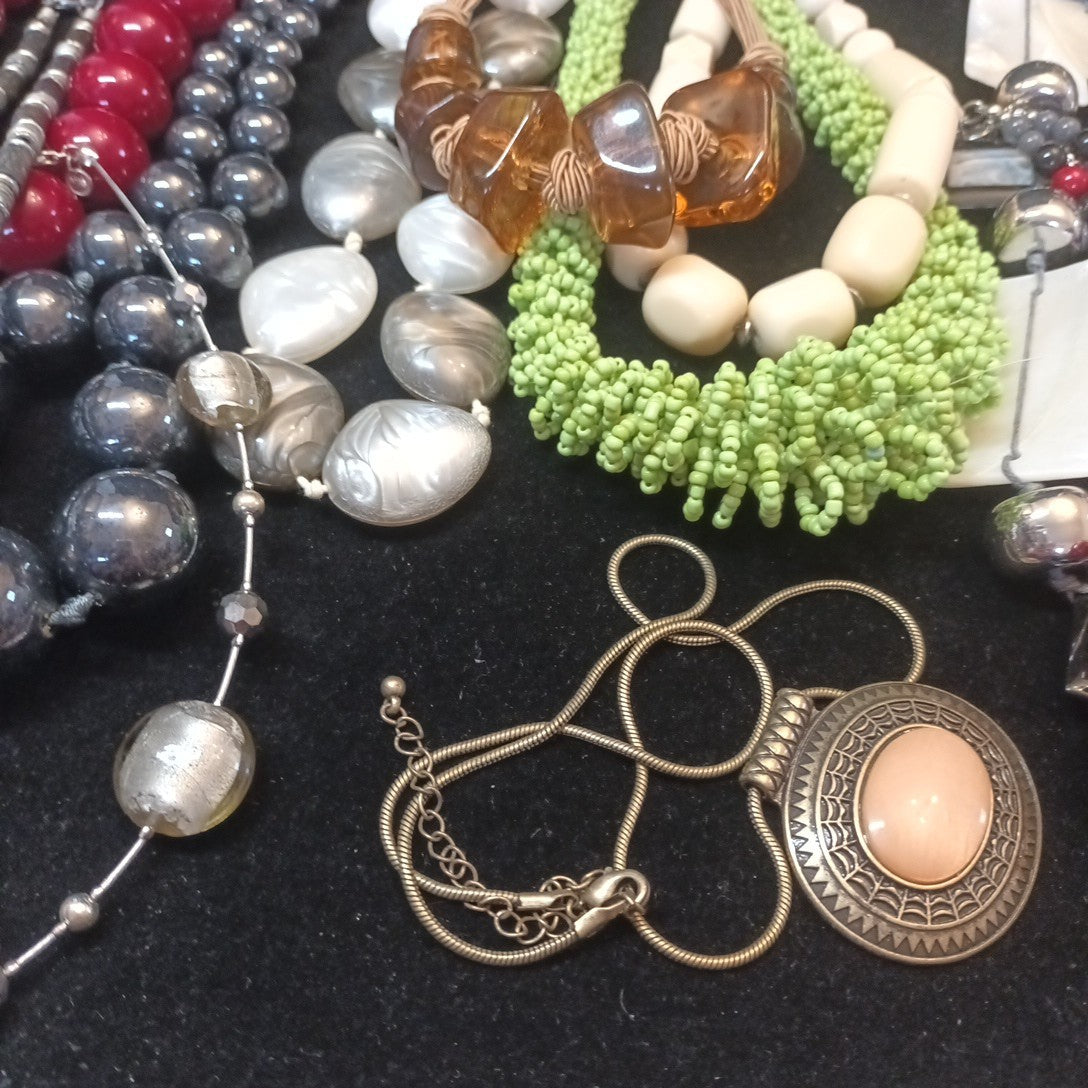 Costume Jewellery Necklaces Bracelets Bundle Joblot Mixed Lot