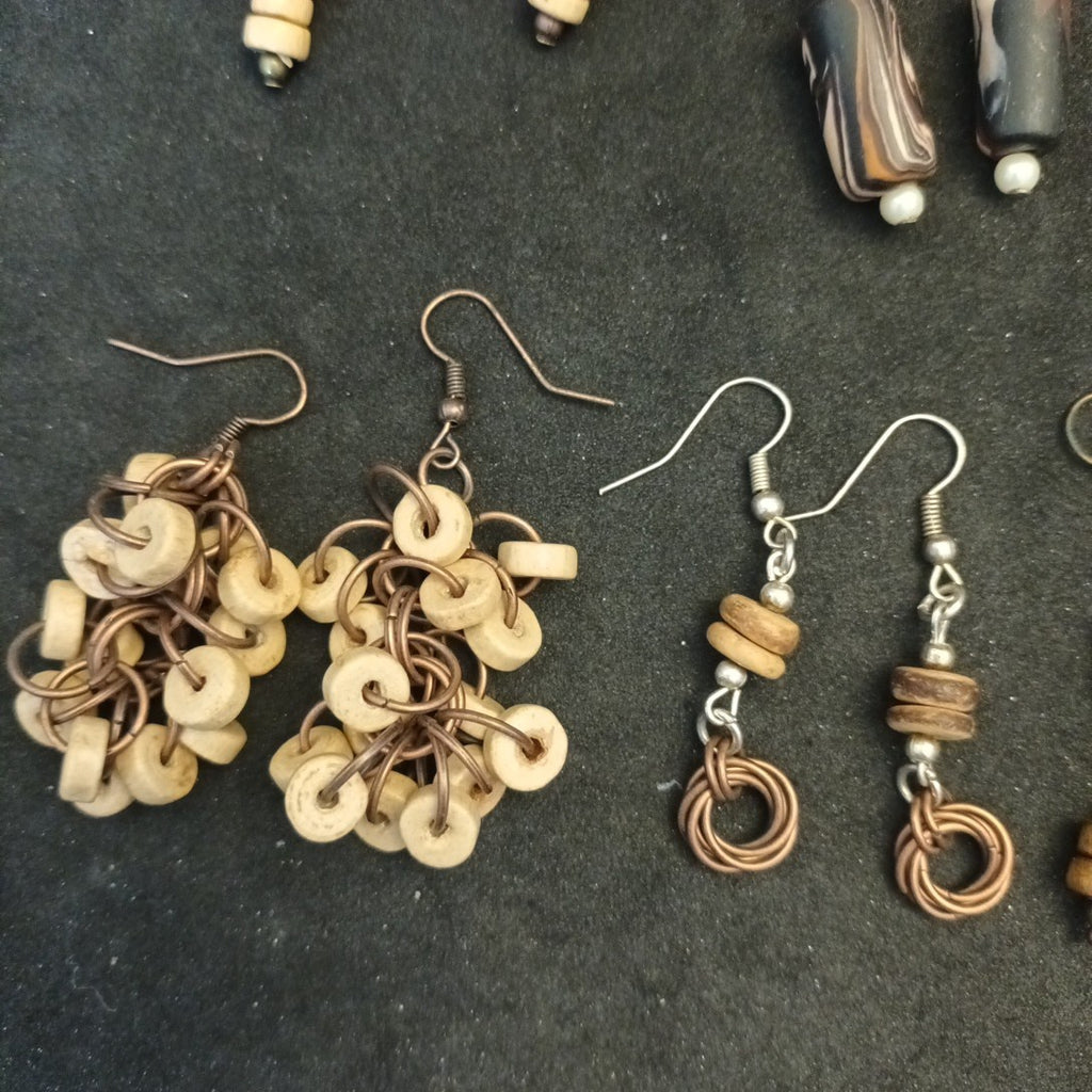 Earrings. Pairs Of Earrings For Pierced Ears. Dangle. Bundle Joblot