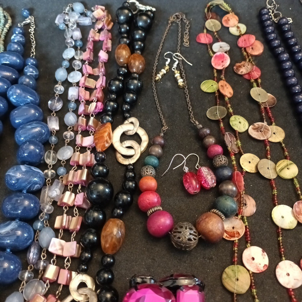 Costume Jewellery Necklaces Bracelets Bundle Joblot Mixed Lot