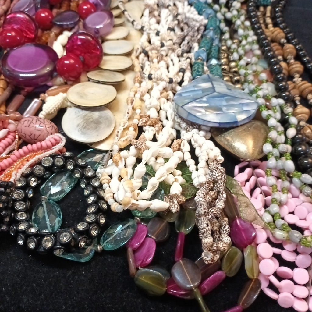 Costume Jewellery Necklaces Bracelets Bundle Joblot Mixed Lot