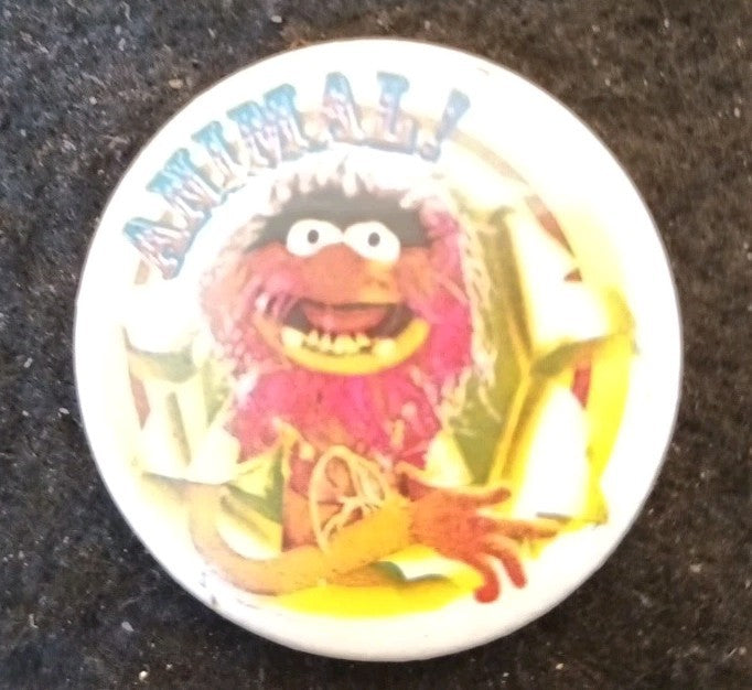 Muppet Show Animal Vintage Pin Badge