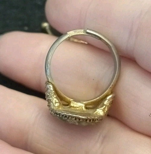 Costume Jewellery Bundle Brooches Pin Ring And Watch (Untested)