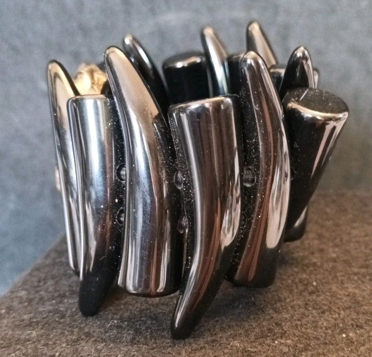 Carlos Sobral Jackie Brazil Signed Safari Tusk Cuff Bracelet