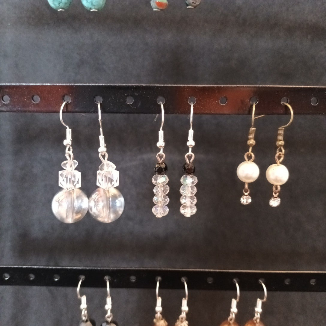 Handmade Earrings For Pierced Ears. Dangle Earrings Bundle Joblot