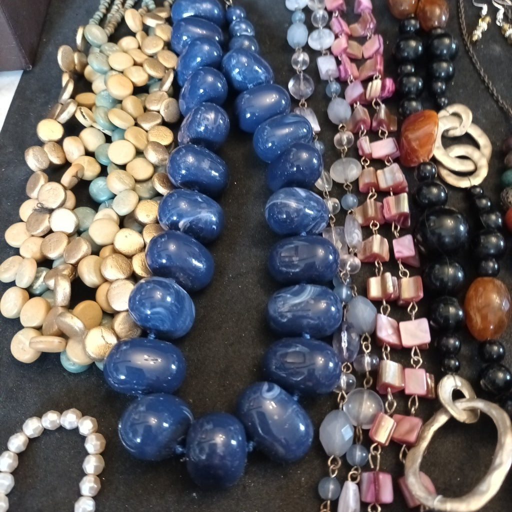 Costume Jewellery Necklaces Bracelets Bundle Joblot Mixed Lot