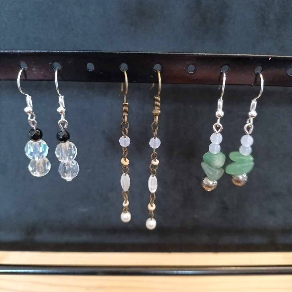 Handmade Earrings. For Pierced Ears. Dangle Earrings Bundle