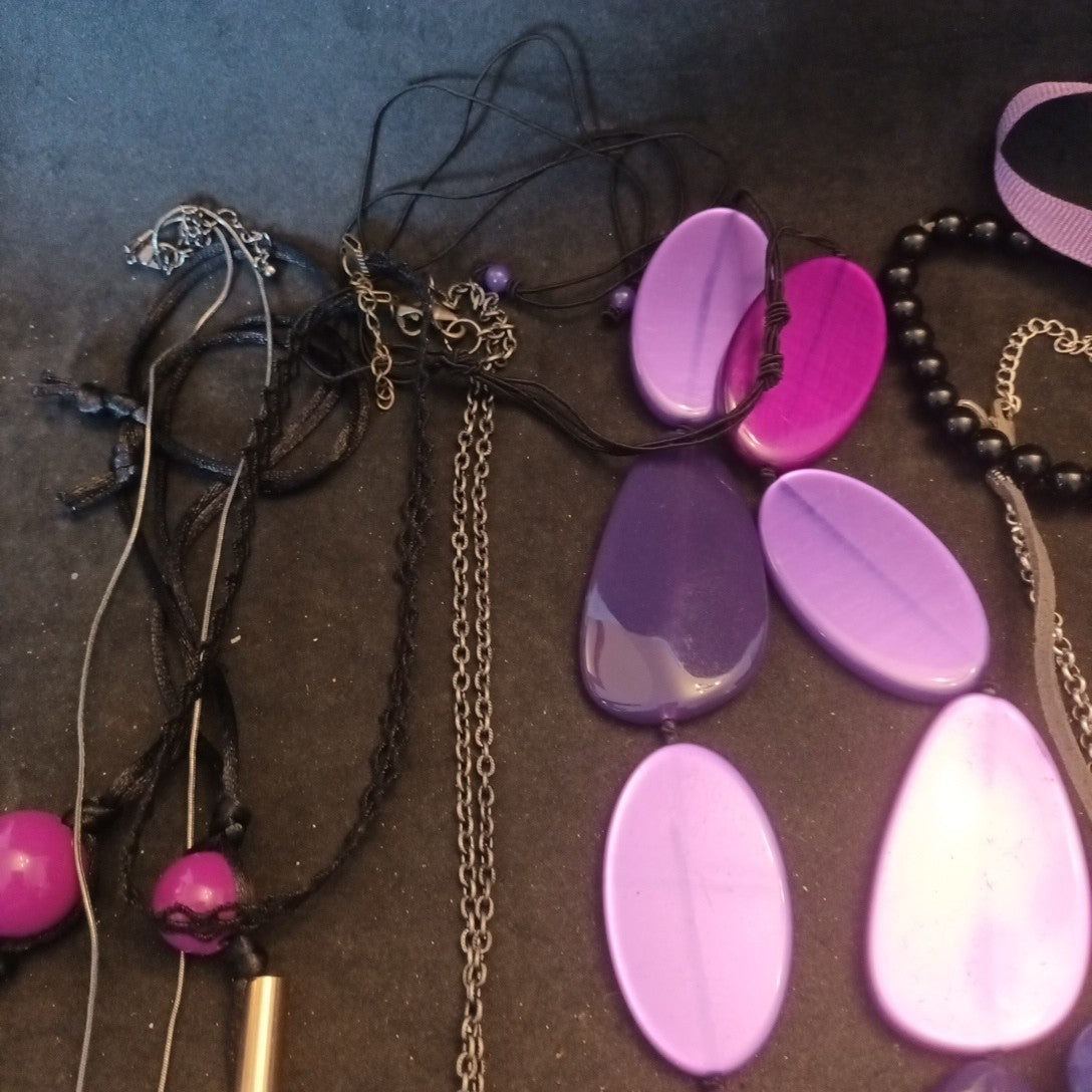 Costume Jewellery Necklaces Bracelets Bundle Joblot Mixed Lot