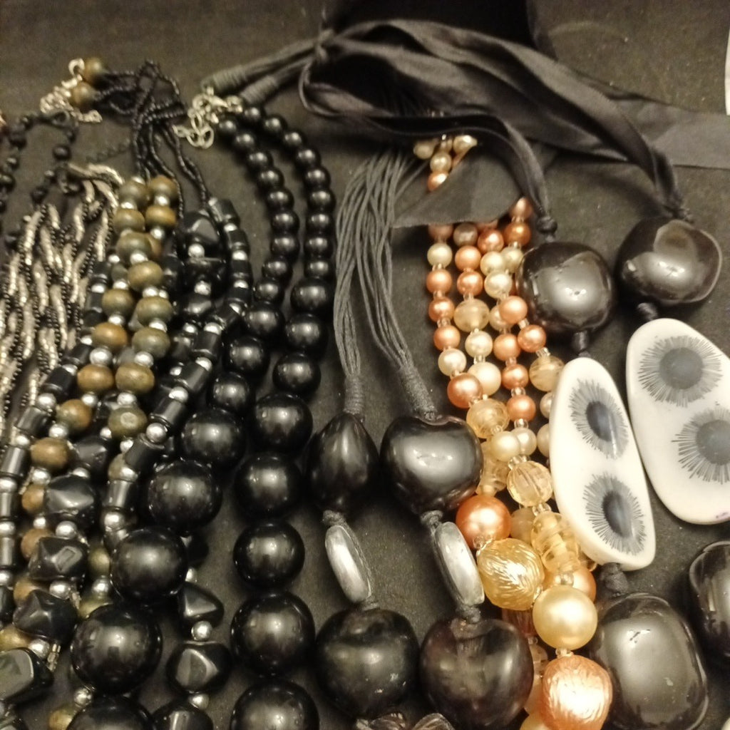 Costume Jewellery Necklaces Bracelets Bundle Joblot Mixed Lot 