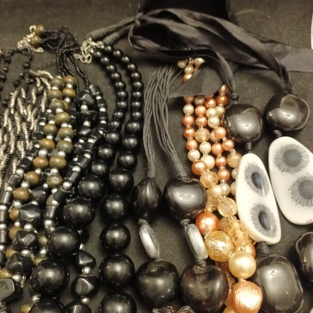 Costume Jewellery Necklaces Bracelets Bundle Joblot Mixed Lot 