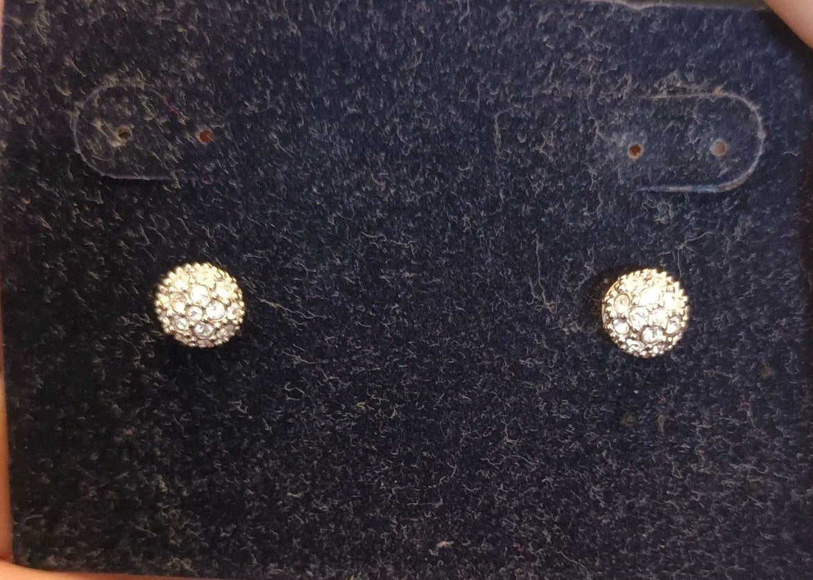 Swaroski Crystal Earrings for pierced ears