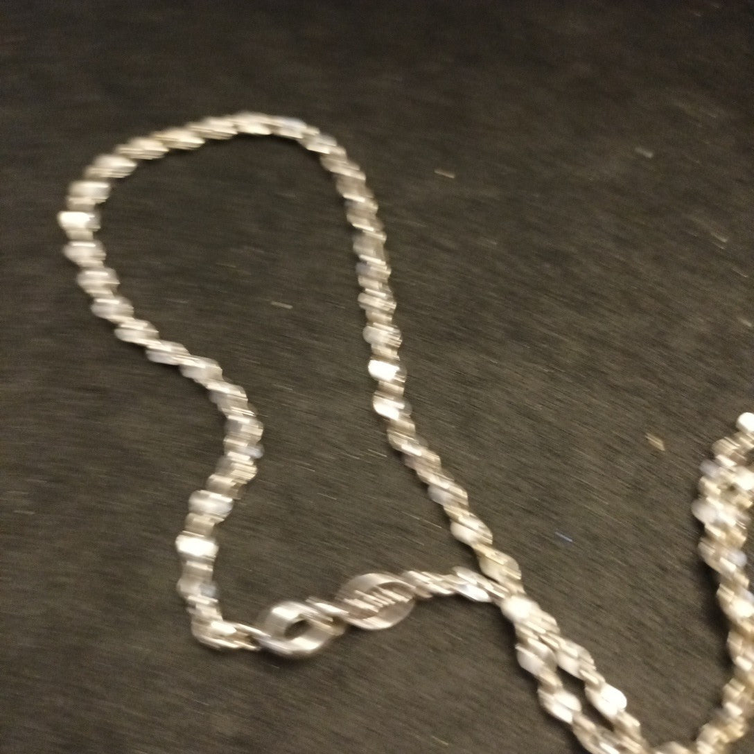 Napier Silver Tone Necklace 44cm