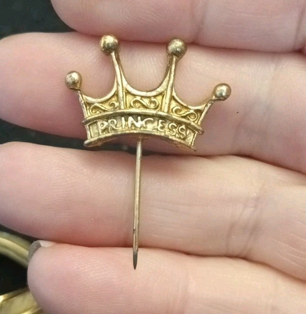 Costume Jewellery Bundle Brooches Pin Ring And Watch (Untested)