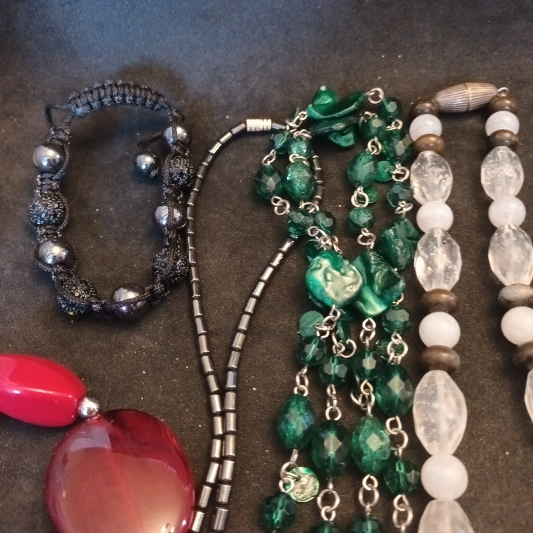 Costume Jewellery Necklaces Bracelets Bundle Joblot Mixed Lot