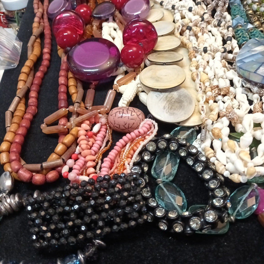 Costume Jewellery Necklaces Bracelets Bundle Joblot Mixed Lot