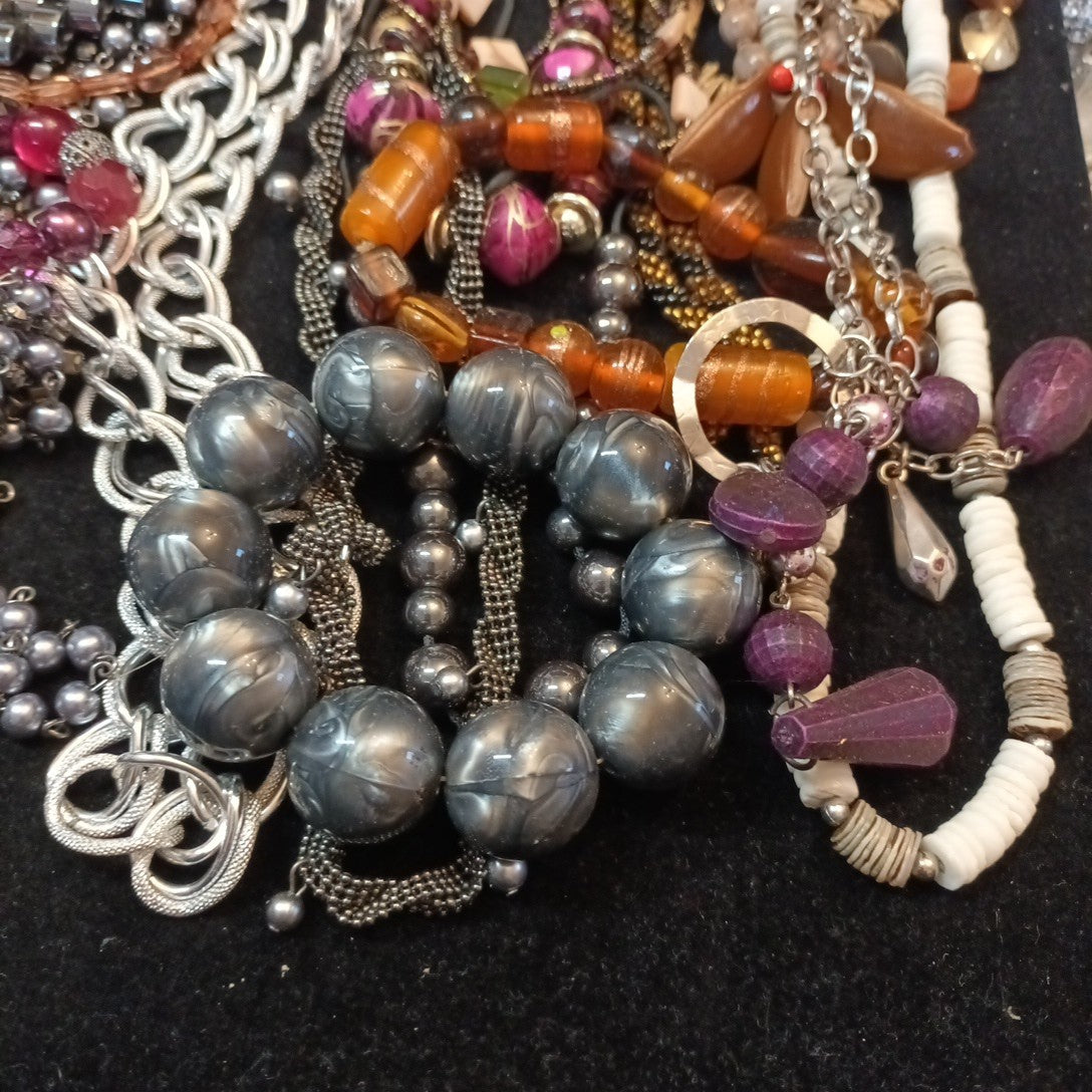 Costume Jewellery Necklaces Bracelets Bundle Joblot Mixed Lot