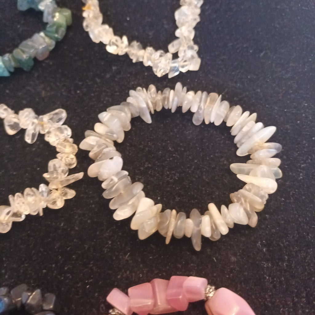 Gemstone Chips Necklaces and Bracelets Bundle Joblot Mixed lot
