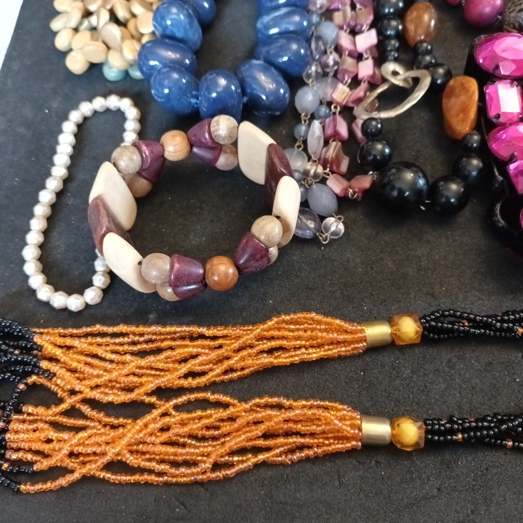 Costume Jewellery Necklaces Bracelets Bundle Joblot Mixed Lot