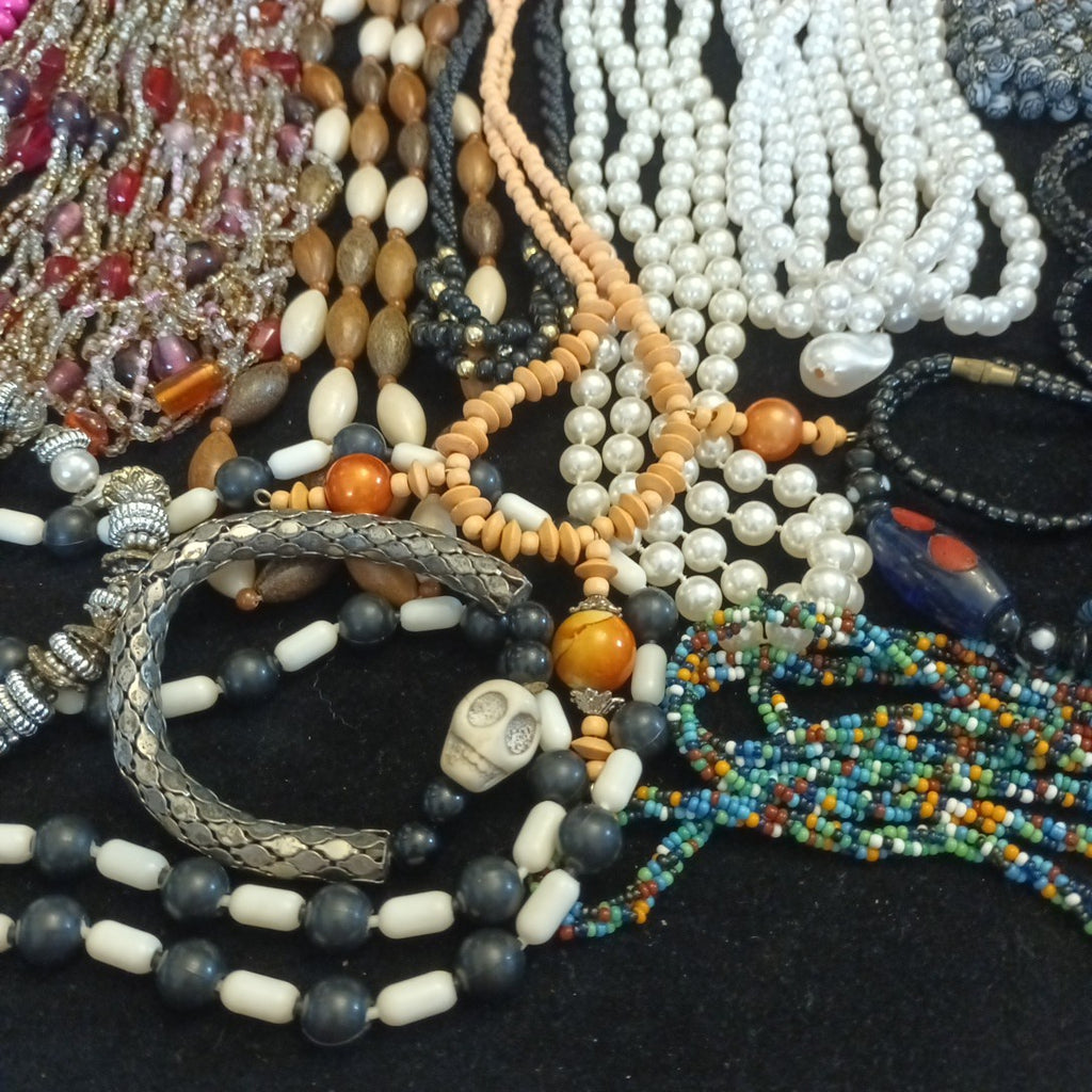 Costume Jewellery Necklaces Bracelets Bundle Joblot Mixed Lot