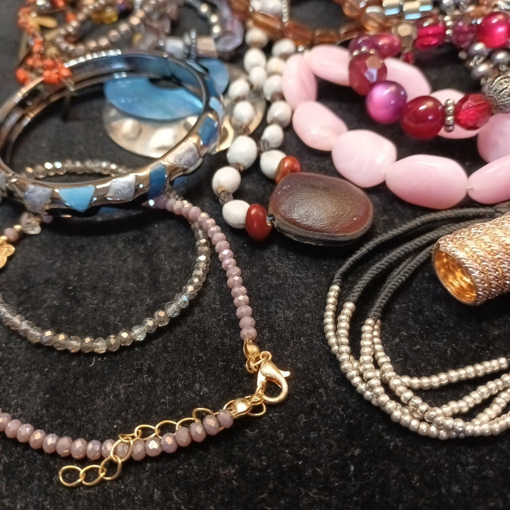 Costume Jewellery Necklaces Bracelets Bundle Joblot Mixed Lot