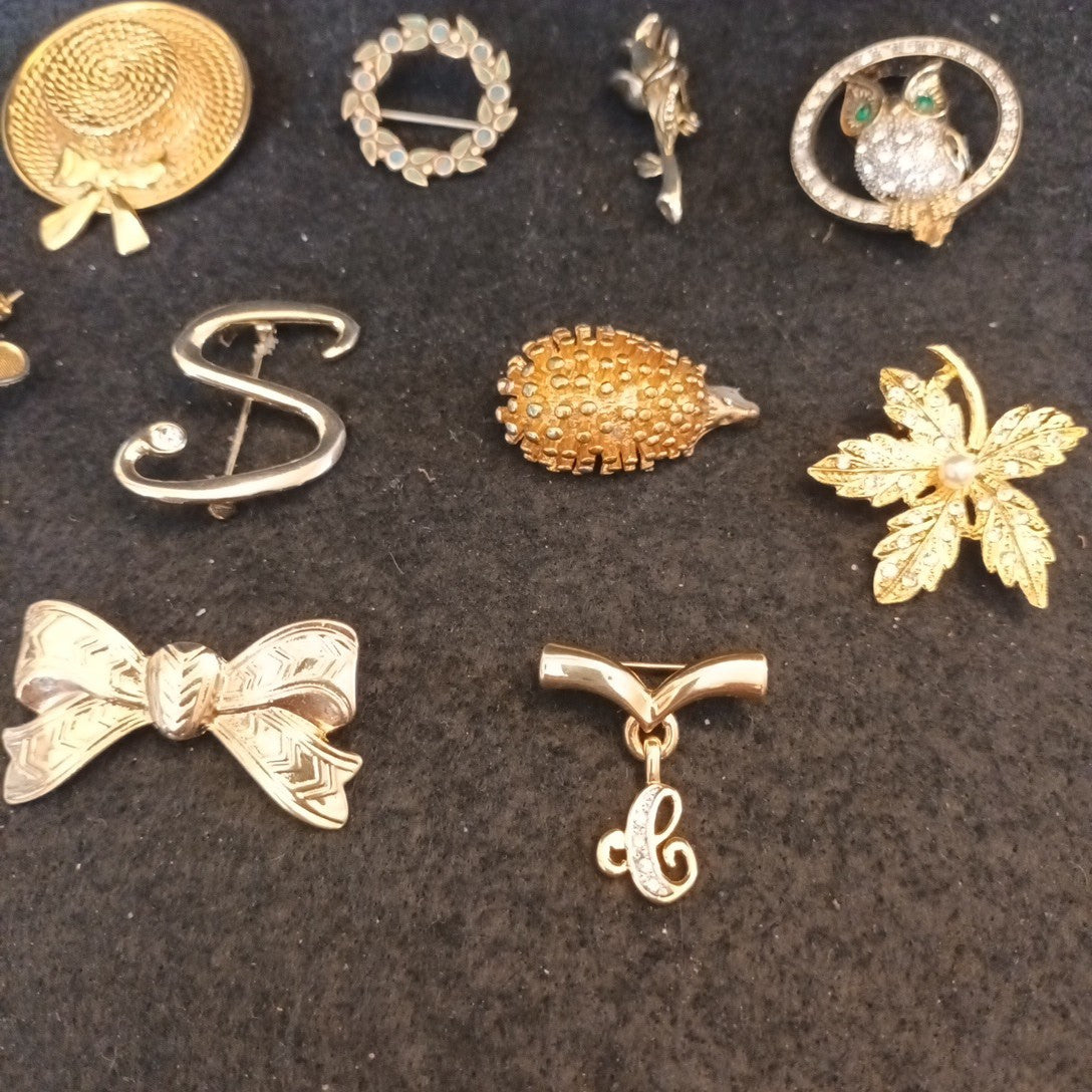 Brooch Bundle Costume Jewellery Brooches
