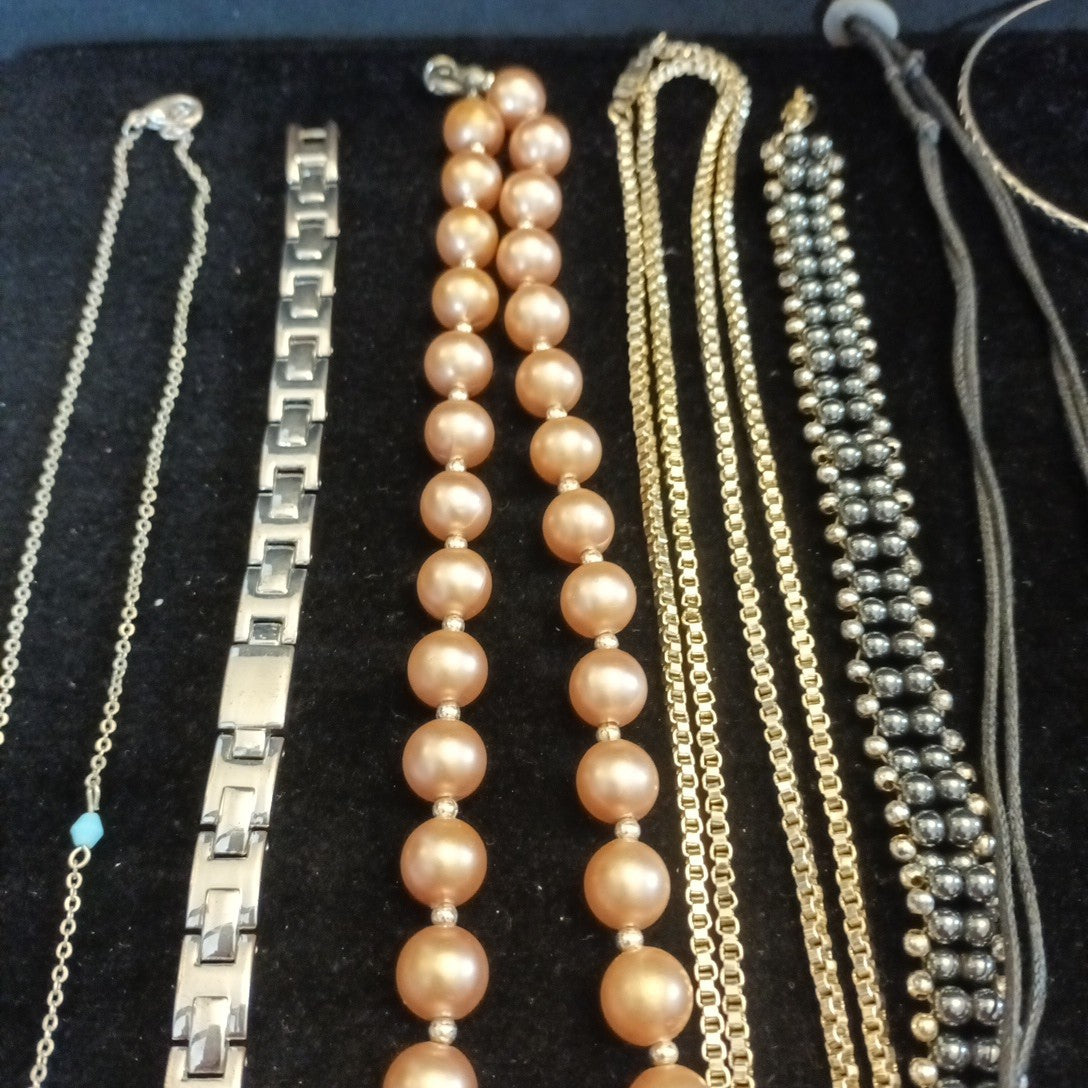 Costume Jewellery Necklaces Bracelets Bundle Joblot Mixed Lot