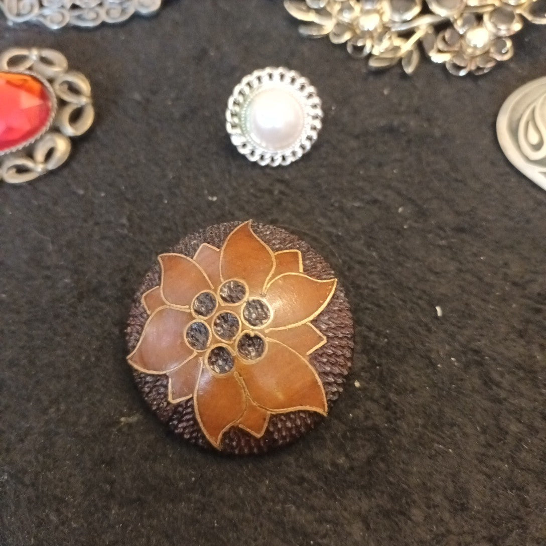 Brooch Bundle Costume Jewellery Brooches Mixed Lot