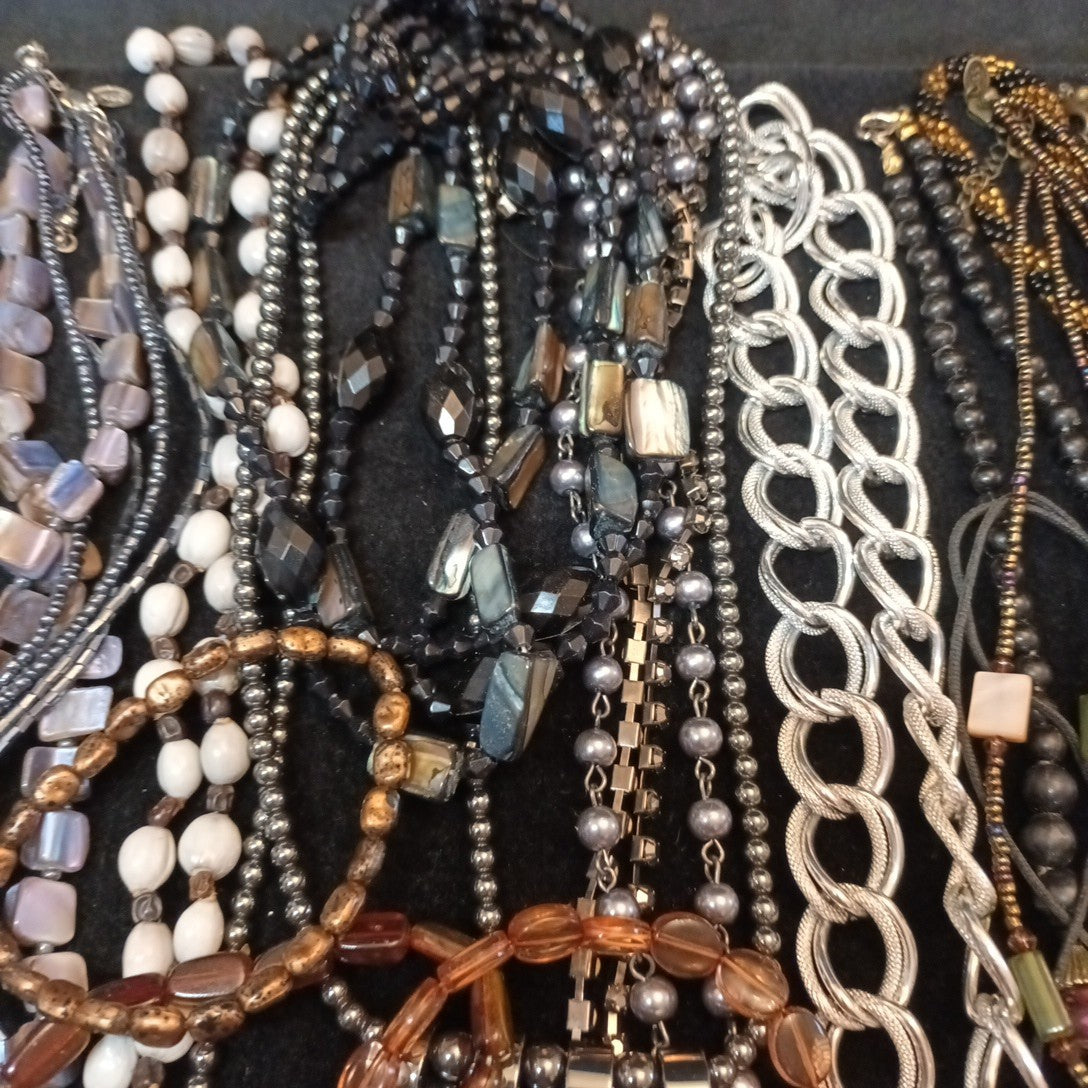 Costume Jewellery Necklaces Bracelets Bundle Joblot Mixed Lot