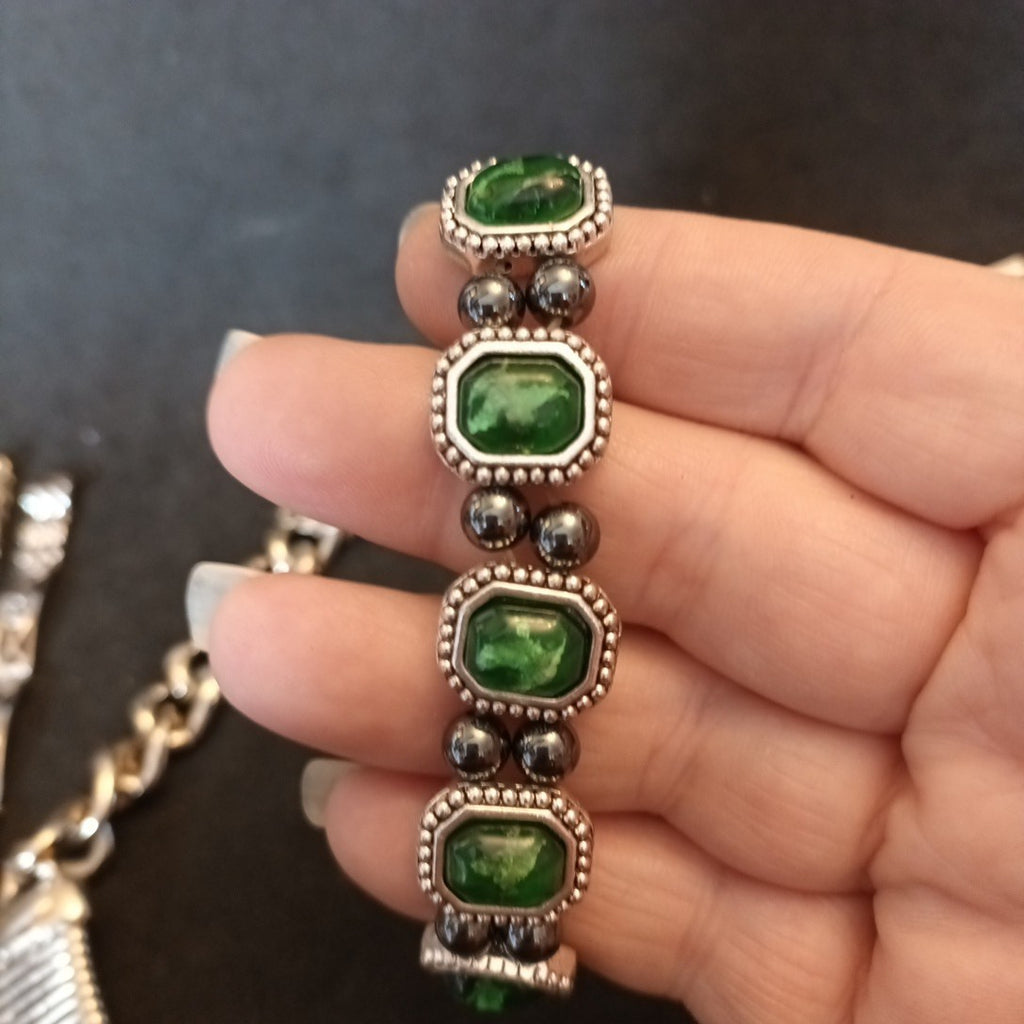 Silver Tone Costume Jewellery  Necklaces Bracelets Bundle Joblot 